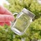 Kitcheniva Mini Leakproof Glass Mason Jars (4 Pcs) - For Expresso, Jam & Honey